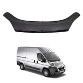 Peugeot Boxer 2014 On Stx Bonnet Guard Protector - Black - B024